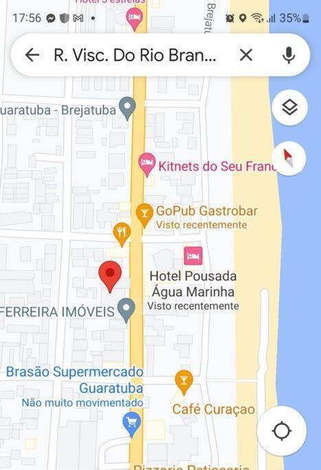 Apartamento Brejatuba Beira Mar Guaratuba Buitenkant foto